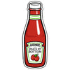 Funny Ketchup Sticker – 3 Inch Waterproof Vinyl Decal for Laptops, Water Bottles & More - Sticker - Two Little Fruits - Two Little Fruits