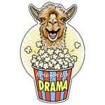 Llama illustrated vinyl sticker by Two Little Fruits