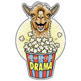 Llama illustrated vinyl sticker by Two Little Fruits