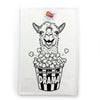 Funny Llama Tea Towels – Eco - Friendly Cotton Kitchen Towel, Hand Screen Printed with Whimsical Design - Tea Towels - Two Little Fruits - Two Little Fruits