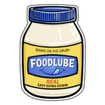 Mayonnaise illustrated vinyl sticker by Two Little Fruits
