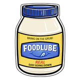 Mayonnaise illustrated vinyl sticker by Two Little Fruits