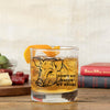 Funny Pig Glass - Unique Handcrafted Whiskey Glass with Original Illustration, 10 Fl Oz Capacity - Rocks Glass - Two Little Fruits - Two Little Fruits