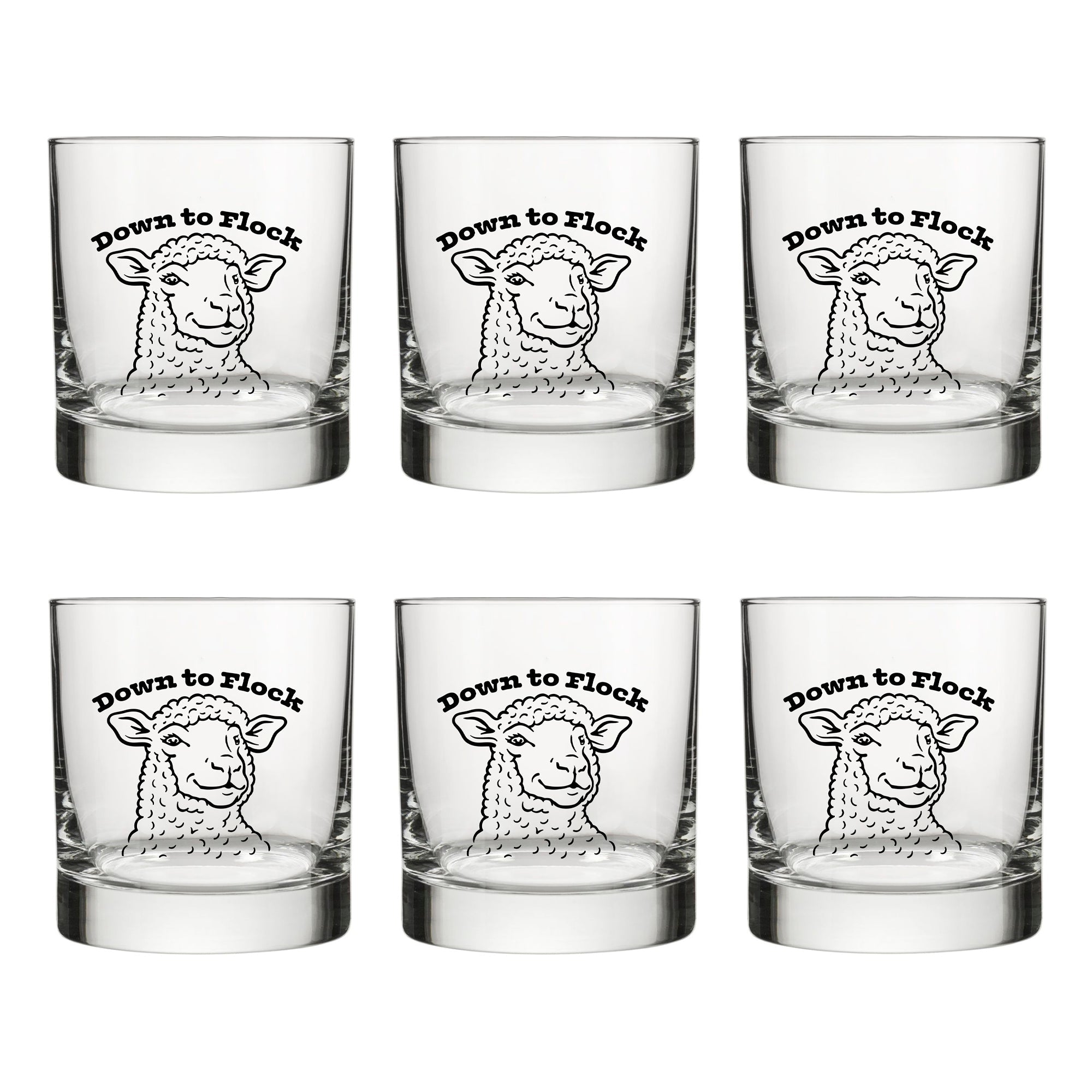 Funny Whiskey Glass with Original Illustration – Perfect Gift for Spirits Lovers - Rocks Glass - Two Little Fruits - Two Little Fruits