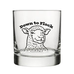 Funny Whiskey Glass with Original Illustration – Perfect Gift for Spirits Lovers - Rocks Glass - Two Little Fruits - Two Little Fruits