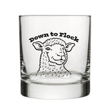 Funny Whiskey Glass with Original Illustration – Perfect Gift for Spirits Lovers - Rocks Glass - Two Little Fruits - Two Little Fruits