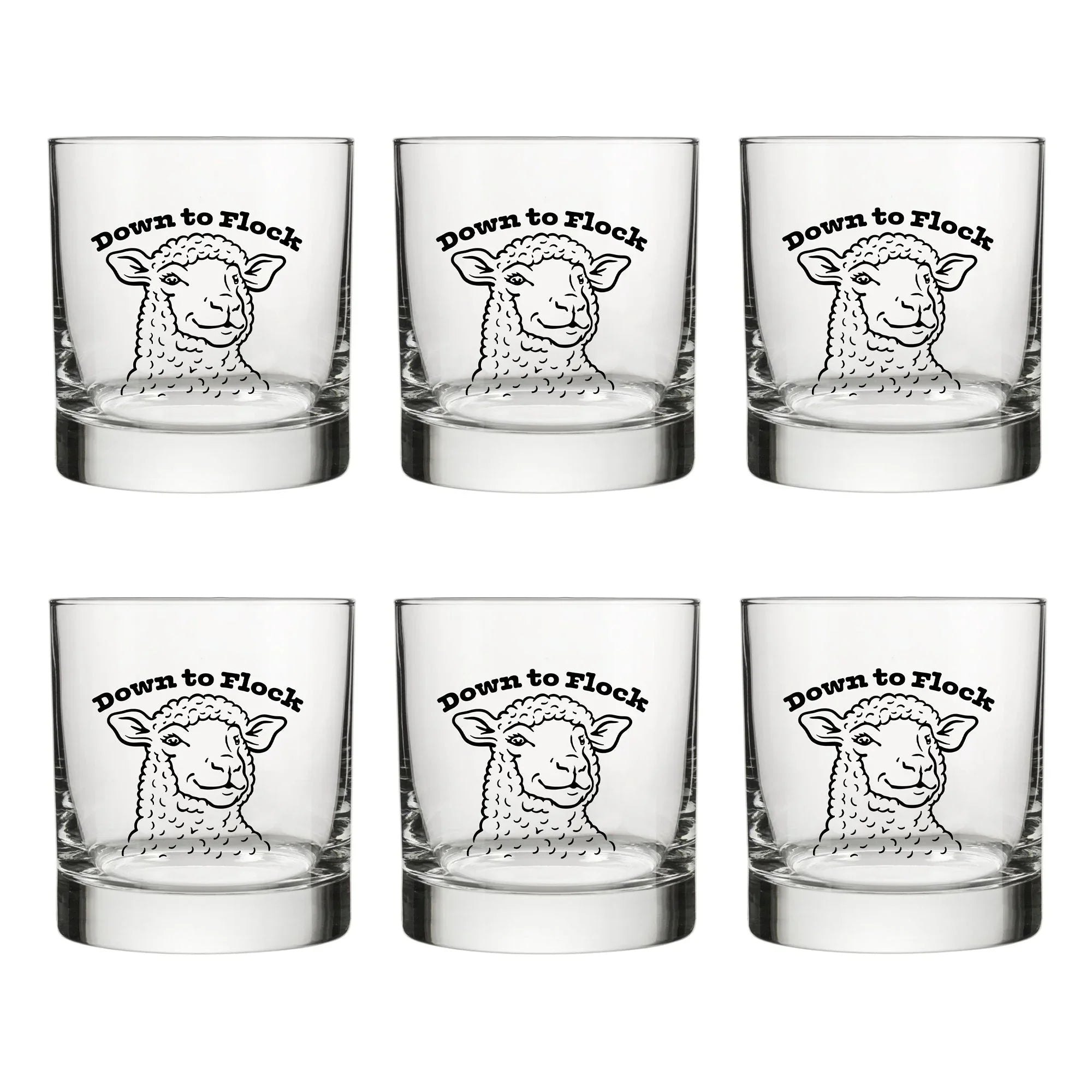 Funny Whiskey Glass with Original Illustration – Perfect Gift for Spirits Lovers - Rocks Glass - Two Little Fruits - Two Little Fruits