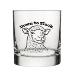 Funny Whiskey Glass with Original Illustration – Perfect Gift for Spirits Lovers - Rocks Glass - Two Little Fruits - Two Little Fruits