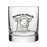 Funny Whiskey Glass with Original Illustration – Perfect Gift for Spirits Lovers - Rocks Glass - Two Little Fruits - Two Little Fruits