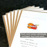 Good Vibes Card - A2 Mushroom Blank Greeting Card with Envelope | Two Little Fruits - Greeting Cards - Two Little Fruits - Two Little Fruits