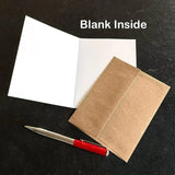 Good Vibes Card - A2 Mushroom Blank Greeting Card with Envelope | Two Little Fruits - Greeting Cards - Two Little Fruits - Two Little Fruits