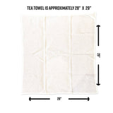 Hay Y’all Cotton Tea Towel - Cow Themed Kitchen Decor, Soft & Durable Farmhouse Style - Tea Towels - Two Little Fruits - Two Little Fruits