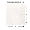 Hay Y’all Cotton Tea Towel - Cow Themed Kitchen Decor, Soft & Durable Farmhouse Style - Tea Towels - Two Little Fruits - Two Little Fruits