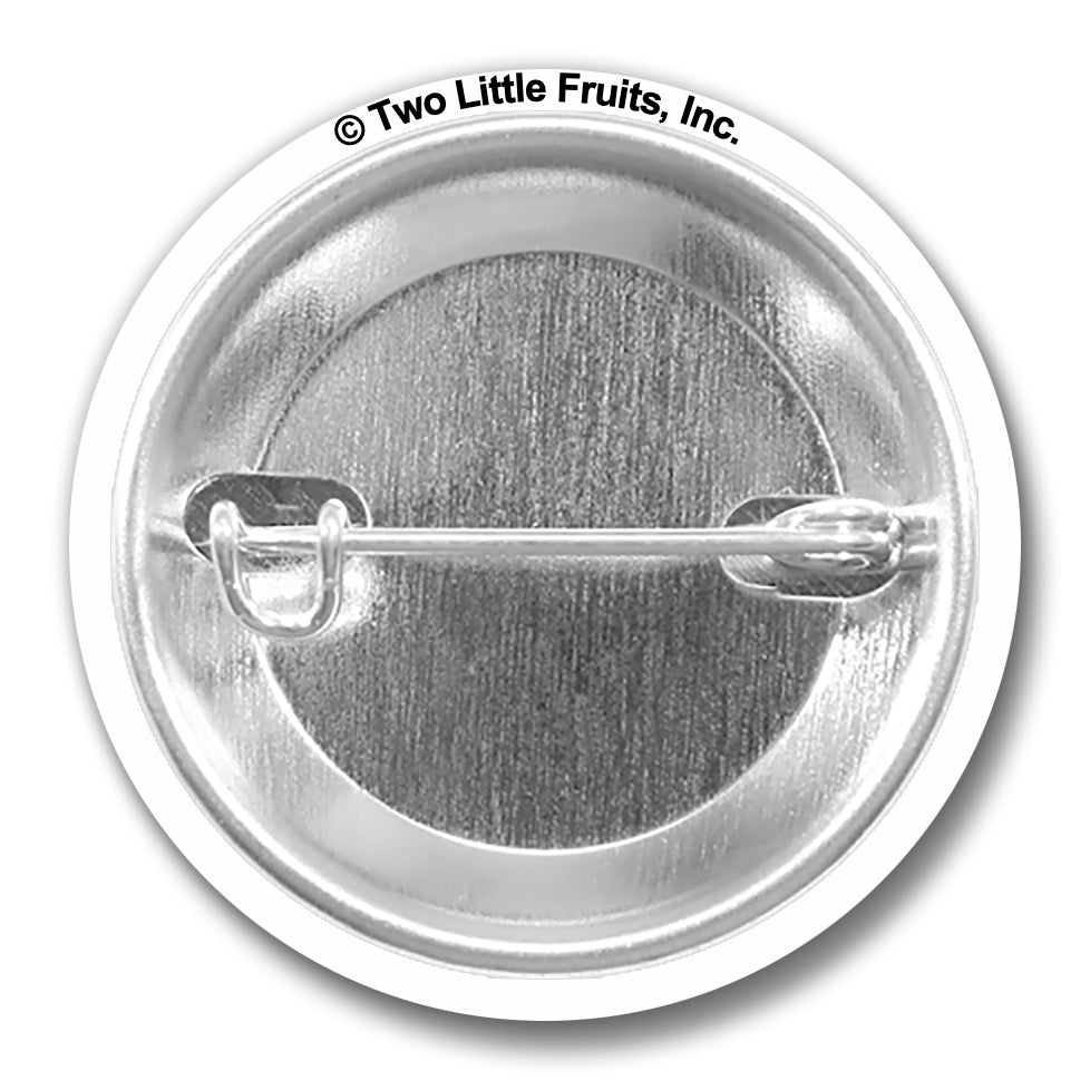 Hey Y'all Cow Button Pin - 1.25