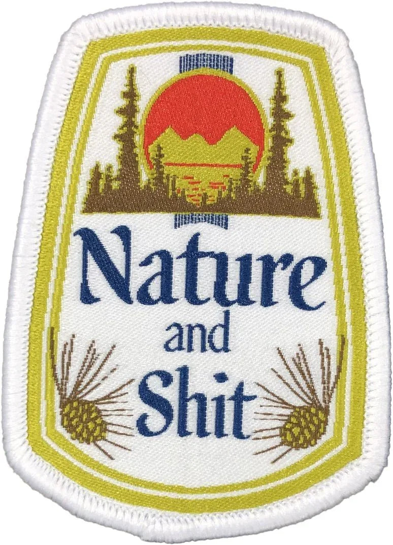 Iron On Embroidered Patch – Nature Themed Woven Patch for Jackets, Hats & Bags - Patch - Two Little Fruits - Two Little Fruits