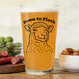 Lamb Beer Pint Glass – Unique Farmhouse - Inspired Drinkware 🐑🍺 - Pint Glass - Two Little Fruits - Two Little Fruits
