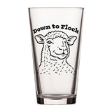 Lamb Beer Pint Glass – Unique Farmhouse - Inspired Drinkware 🐑🍺 - Pint Glass - Two Little Fruits - Two Little Fruits