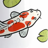 Koi Fish Coffee Mug — Hand-Illustrated 15oz Ceramic