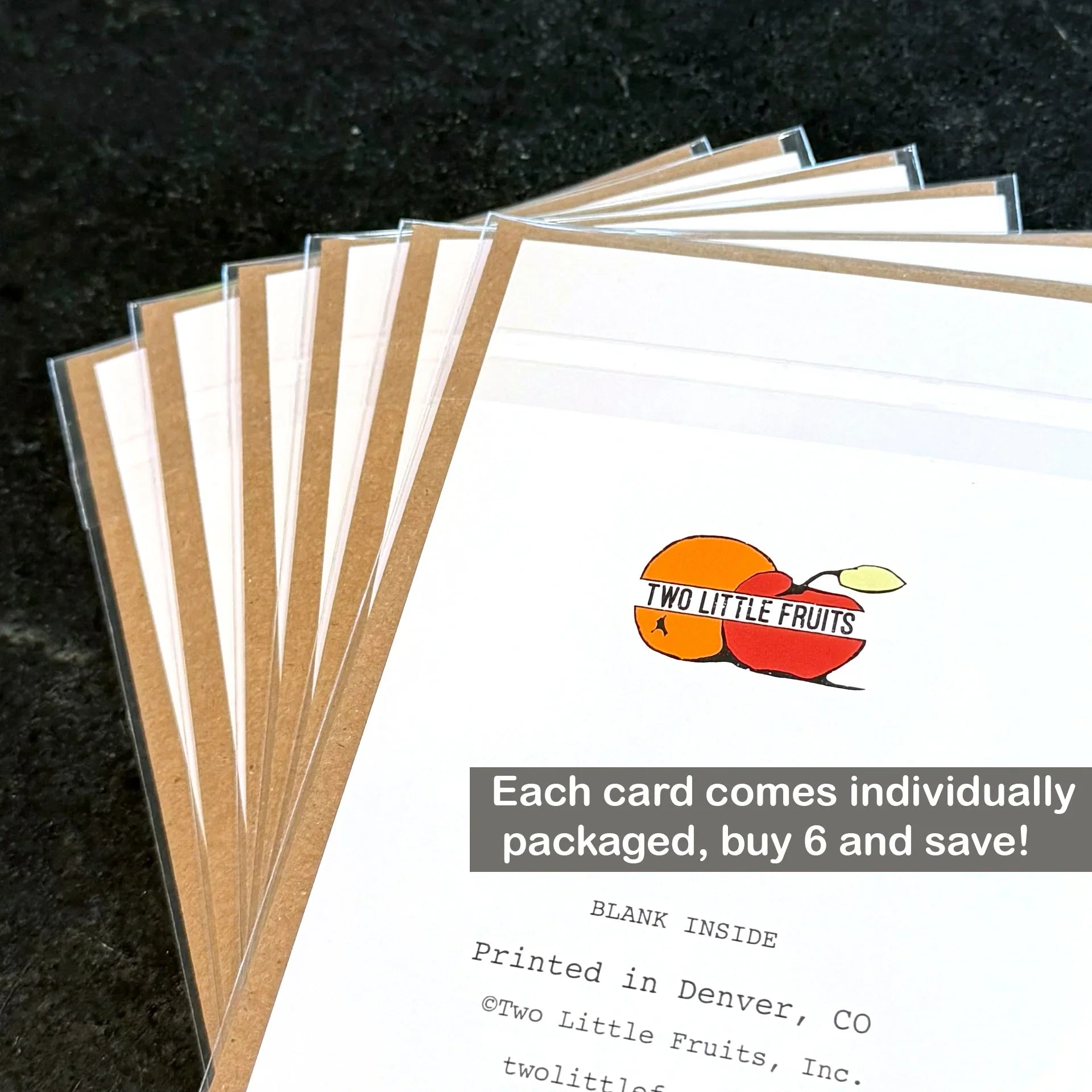 Nature Themed Greeting Cards Set - 4 Blank Cards Featuring Owls, Crows, Bees, and Hummingbirds - Greeting Cards - Two Little Fruits - Two Little Fruits