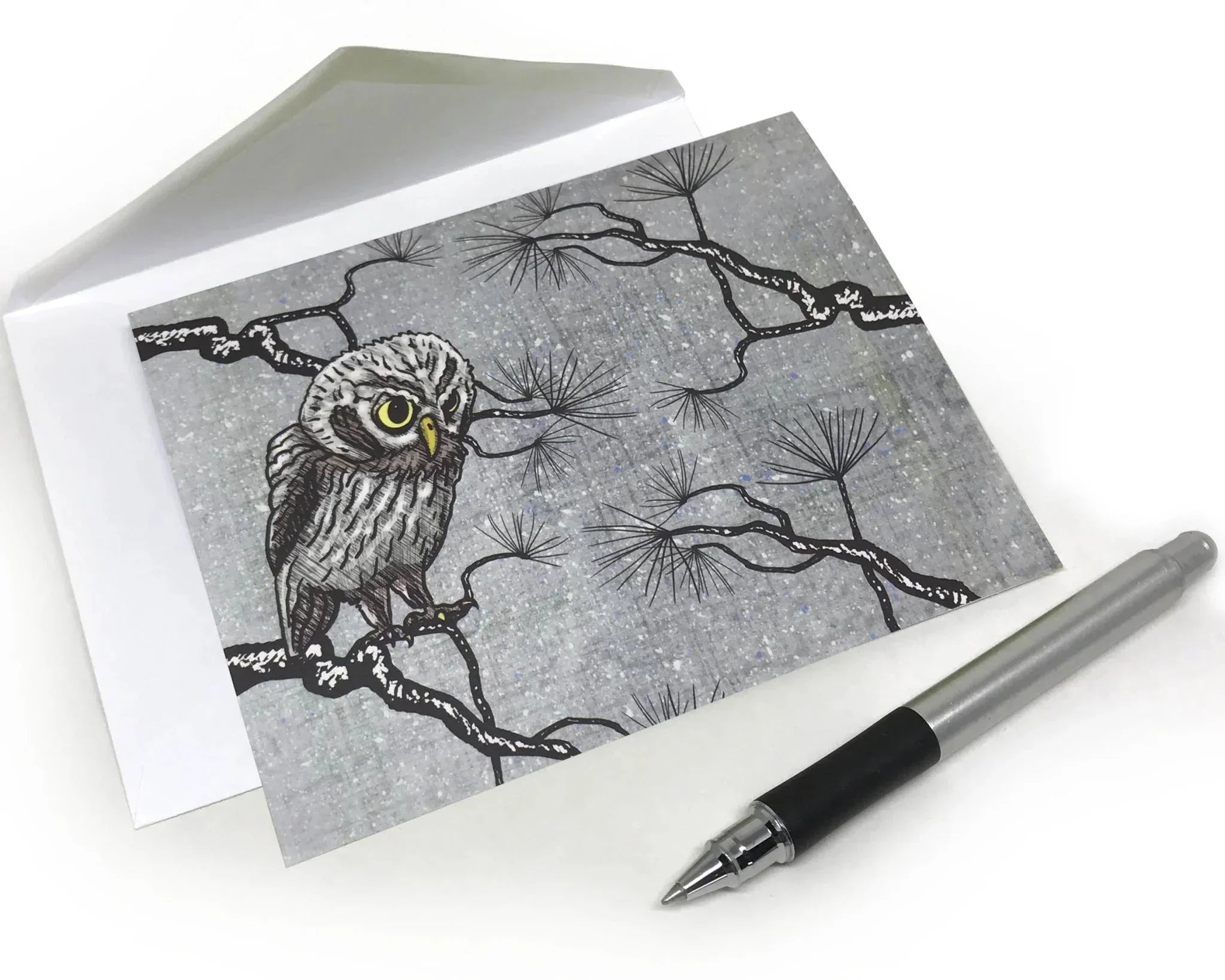Nature Collection Set illustrated greeting card by Two Little Fruits