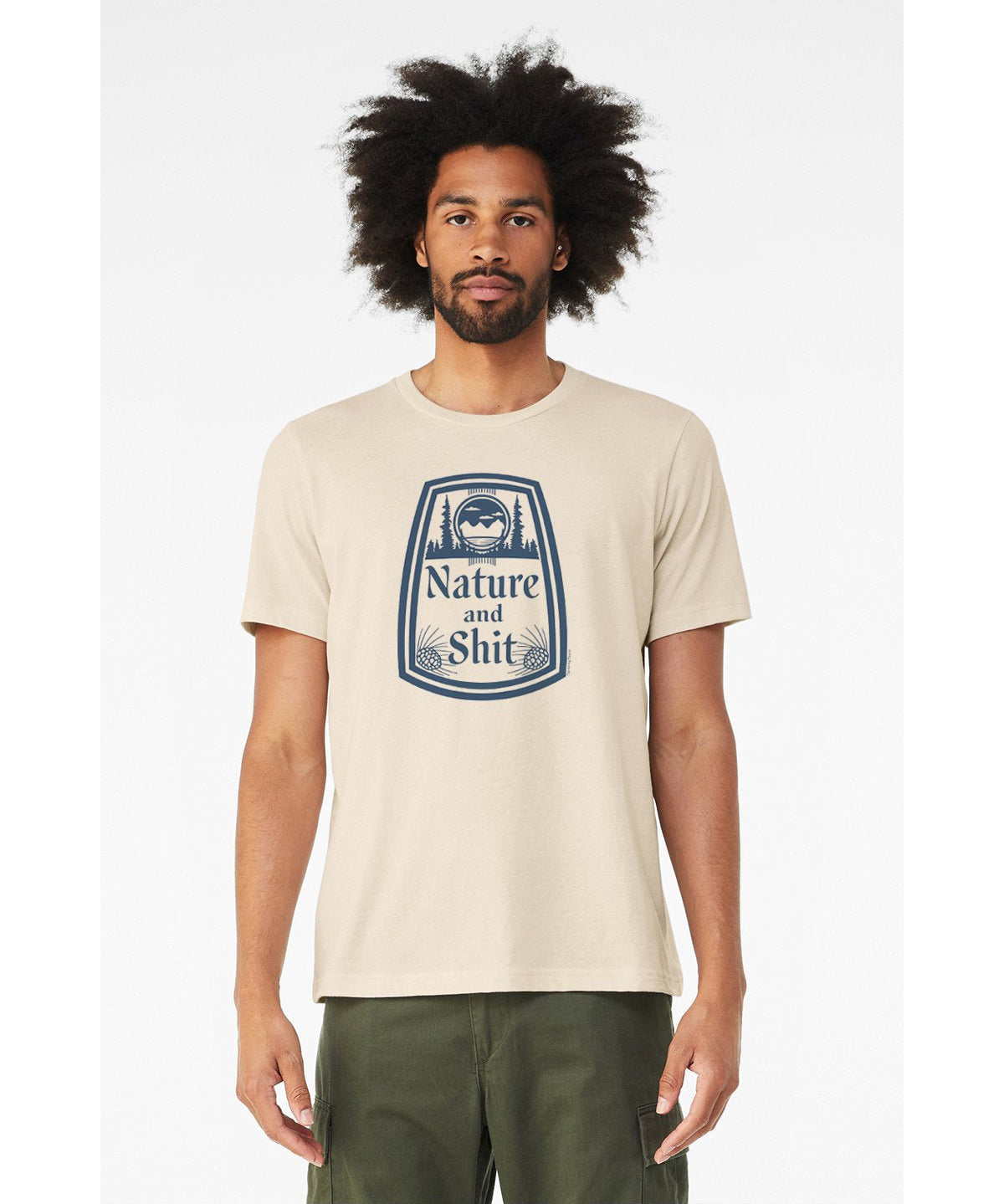 Nature Themed T-Shirt - Soft Cotton - Poly Blend, Unisex Fit for Outdoor Enthusiasts 🌲🌞 - Tee Shirts - Two Little Fruits - Two Little Fruits