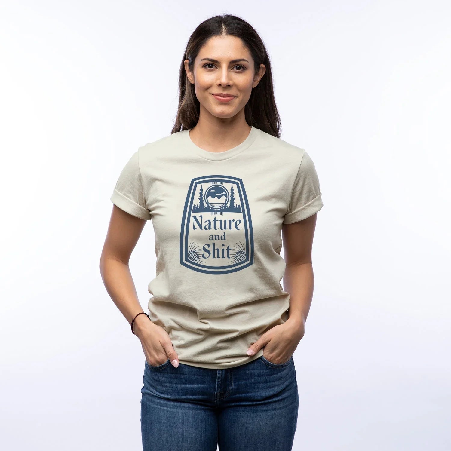 Nature Themed illustrated t-shirt by Two Little Fruits