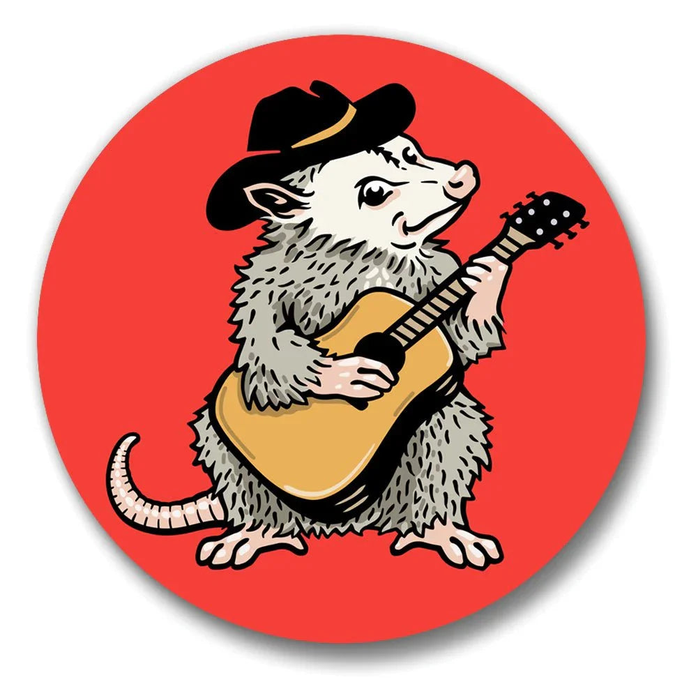OPOSSUM illustrated magnetic bottle opener by Two Little Fruits