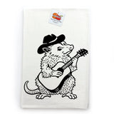 OPOSSUM illustrated tea towel by Two Little Fruits