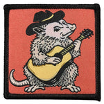 Opossum Iron - On Patch – Durable Woven Embroidered Patch for Jackets & Bags - Patch - Two Little Fruits - Two Little Fruits