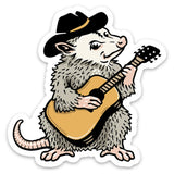 Opossum illustrated vinyl sticker by Two Little Fruits