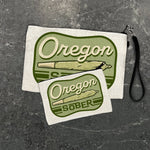 Oregon Cannabis Themed Pouch - Fun & Durable Zipper Accessory Organizer in 2 Sizes - Zipper Pouches - Two Little Fruits - Two Little Fruits