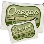 Oregon Cannabis Themed Pouch - Fun & Durable Zipper Accessory Organizer in 2 Sizes - Zipper Pouches - Two Little Fruits - Two Little Fruits