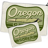 Oregon Cannabis Themed Pouch - Fun & Durable Zipper Accessory Organizer in 2 Sizes - Zipper Pouches - Two Little Fruits - Two Little Fruits
