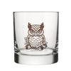 Owl Rocks Glass - Rocks Glass - Two Little Fruits - Two Little Fruits