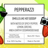 Pepperazzi Scented Candle - Soy Candles - Two Little Fruits - Two Little Fruits