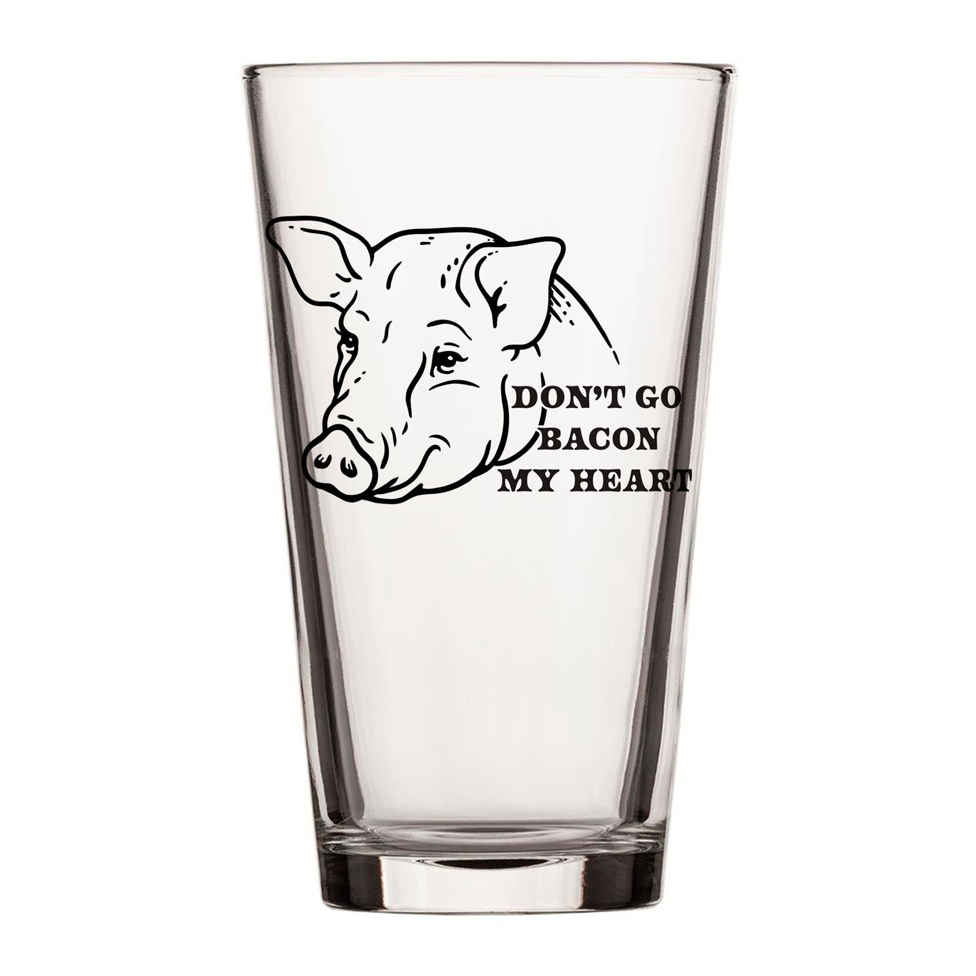 Pig Beer Pint Glass - 16 Oz Whimsical Owl Design, Dishwasher Safe, Perfect For Nature Lovers! - Pint Glass - Two Little Fruits - Two Little Fruits