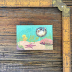 Pufferfish Fridge Magnet - Cute Blowfish Art, 2" x 3", Durable & Weather - Resistant - Fridge Magnets - Two Little Fruits - Two Little Fruits