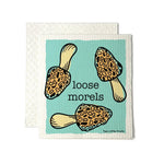 Loose Morels mushroom Swedish dishcloth