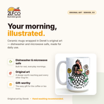 Chicken Mug — illustrated by Two Little Fruits, made in Denver