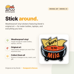 Chips And Salsa Vinyl Sticker — illustrated by Two Little Fruits, made in Denver