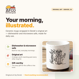 Cowboy Bear Mug — illustrated by Two Little Fruits, made in Denver