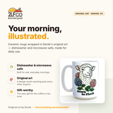 Lamb Mug — illustrated by Two Little Fruits, made in Denver