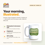 Colorado Ceramic Mug — 15oz — illustrated by Two Little Fruits, made in Denver