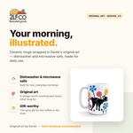Dog Mug — illustrated by Two Little Fruits, made in Denver