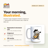OPOSSUM Mug — illustrated by Two Little Fruits, made in Denver
