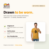 Stay Wild Buffalo T-Shirt — illustrated by Two Little Fruits, made in Denver
