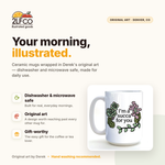 Succulent Mug — illustrated by Two Little Fruits, made in Denver