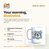 Trans Youth Support Mug — illustrated by Two Little Fruits, made in Denver