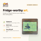 Fridge Magnets - Fridge Magnet — illustrated by Two Little Fruits, made in Denver