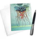 Salty Friends Greeting Card Bundle - Set of 3 A2 Blank Cards with Envelopes by Two Little Fruits - Greeting Cards - Two Little Fruits - Two Little Fruits